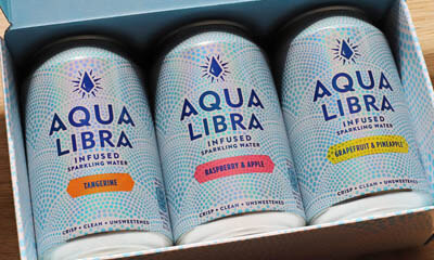 Free Aqua Libra Flavoured Sparkling Water Drink
