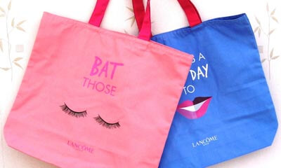 Free Lancome Tote Bags & Product Samples