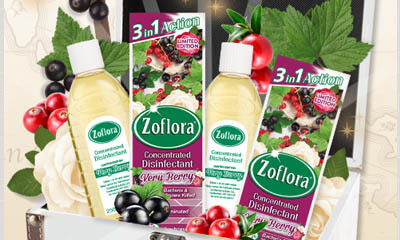 Free ZoFlora Very Berry Disinfectant