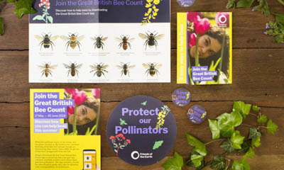 Free Bee Stickers & Posters