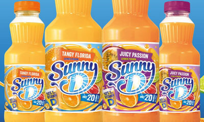 Free Bottle of Sunny D Juice