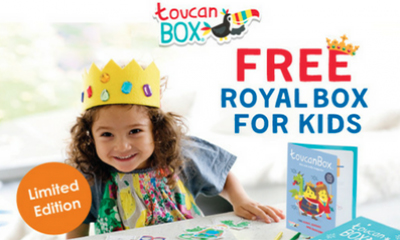 Free Limited Edition Royal Wedding Craft Box