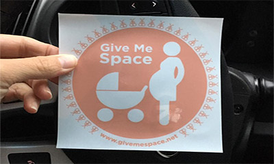 Free Baby Car Stickers