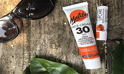 Free Malibu Sun Cream & Lip Balm