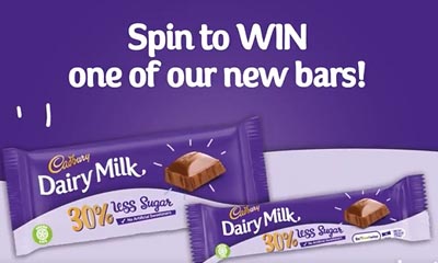 Free Cadbury’s Chocolate Bar