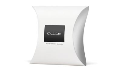 Free Hotel Chocolat Pillow Back Chocolate Box