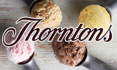 4 Free Thorntons Ice Cream Scoops
