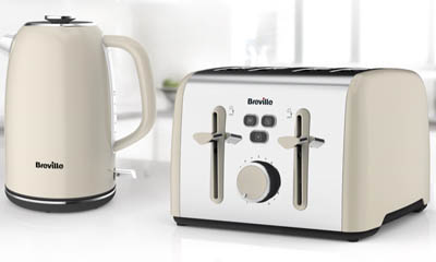 Free Breville Flow Kettle & Toaster Sets