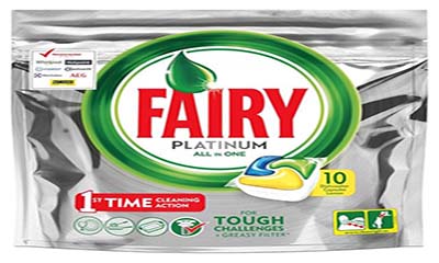 Free Fairy Platinum Dishwasher Tablets