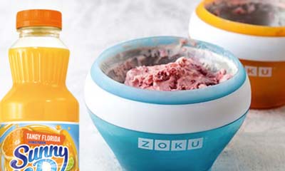 Win a Zoku Ice Cream Maker with Sunny D