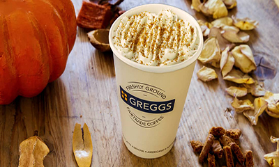 Free Greggs Pumpkin Spiced Latte