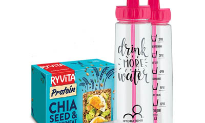 Free Hydratem8 Water Bottles