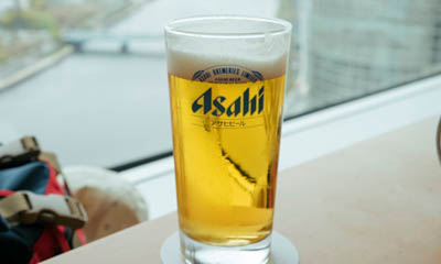 Free Pint of Asahi Beer
