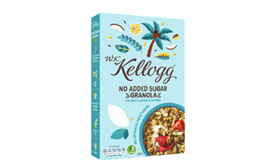 Free W.K. Kellogg Coconut, Cashew & Almond Granola