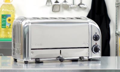 Win a Dualit 6 slot Classic Toaster