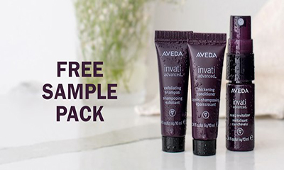 Free Aveda Shampoo & Conditioner