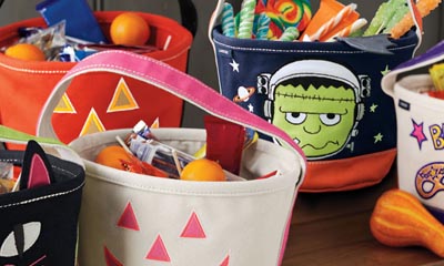 Free Halloween Tote Bucket Bags