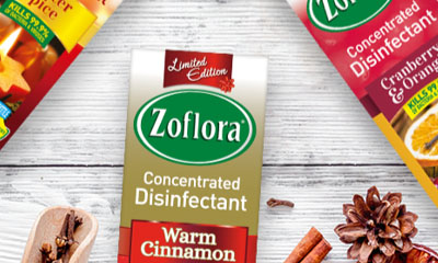 Free ZoFlora Christmas Fragrance Disinfectant