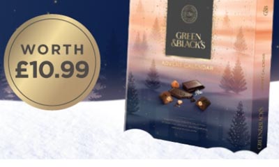 Win a Green & Blacks Advent Calendar