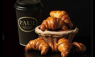 Free Coffee & Croissant at PAUL
