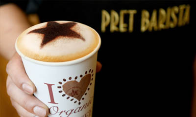 Free Drink from Pret – 300,000 available!