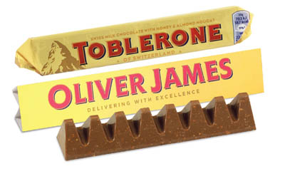 Free Personalised Toblerone