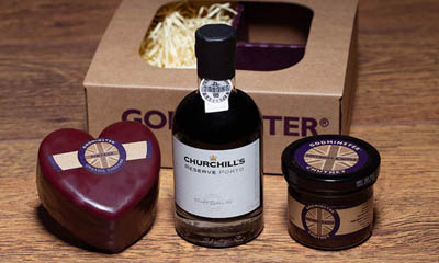 Win an After Dinner Godminster Cheese & Port Set