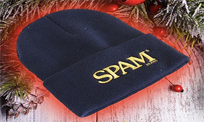 Free Spam Branded Beam Hat