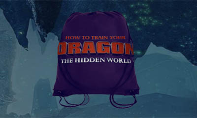 Free How To Train Your Dragon Goody Bag