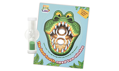 Free 2-Minute Crocodile Toothy Timer