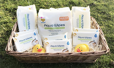 Free Aqua Wipes Baby Hamper