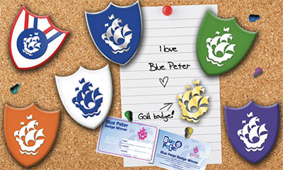 Free Blue Peter Badge