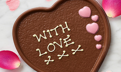 Free Personalised Chocolate Heart