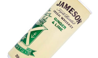 Free Can of Jameson Whisky Ginger & Lime