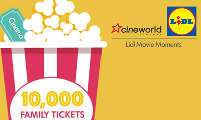 Free Family Cinema Tickets form Lidl