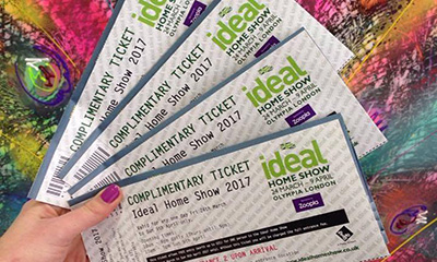 Free Ideal Home Show Tickets (Worth £14)