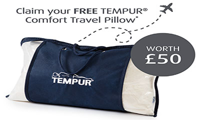 Free Tempur Pillow (Worth £50)