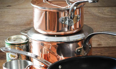Win a Set of 4 ProWare Copper Pans