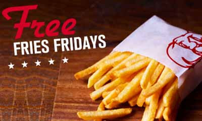 Free KFC Regular Fries