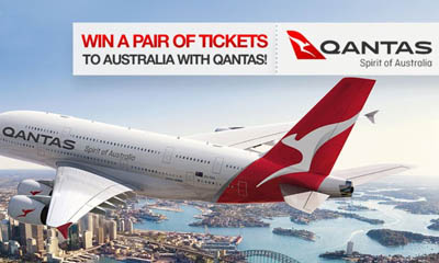 Win Return Flights to Australia with Qantas