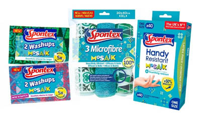 Free Spontex Mosaik Cleaning Bundles