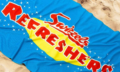 Free Refreshers Beach Towel