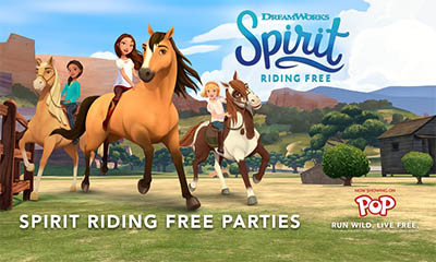 Free DreamWorks Spirit Riding Pack