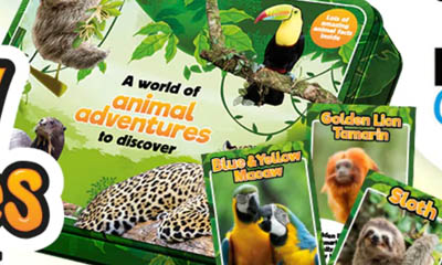 Free Kinder World of Animals Adventure Pack