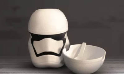 Free Star Wars Cereal Bowl