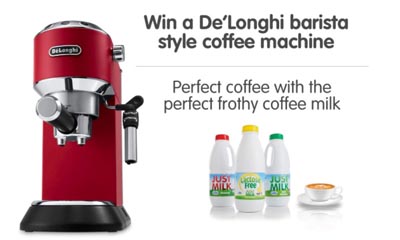 Win a Barista Style Home Coffee Machine