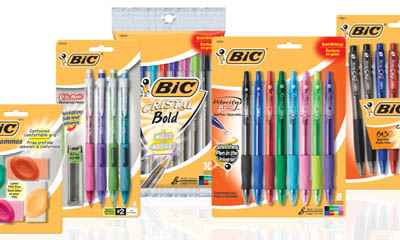 Free BIC Gel Pens & Razors