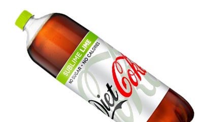 Free 2L Bottle of Diet Coke Lime