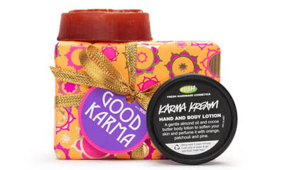 Free Lush Good Karma Handmade Soap Bar