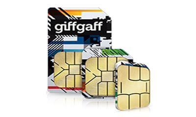 Free GiffGaff SIM Cards & Goodie Bag
